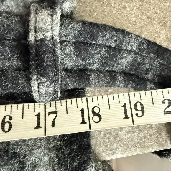 Tracy Reese New York Leopard Print Faux Fur Wool Blend Coat Size S - Picture 11 of 12